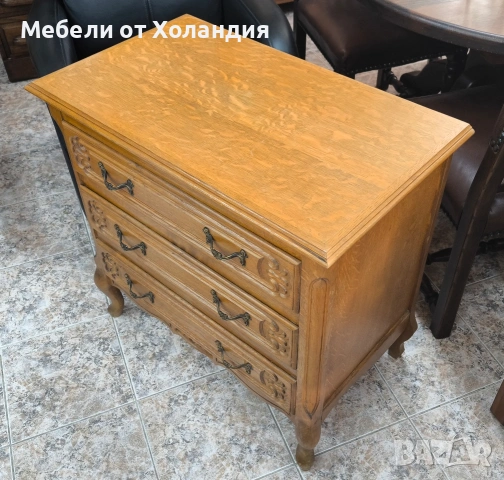 Дъбово скринче Луи, снимка 10 - Шкафове - 53382318