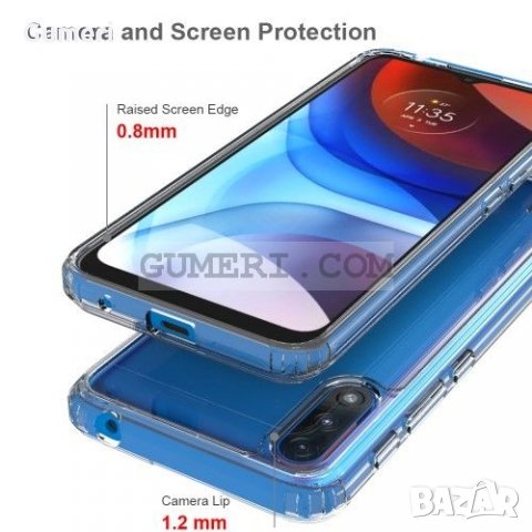 Motorola Moto E7i Power  Хибриден гръб, снимка 4 - Калъфи, кейсове - 33086390