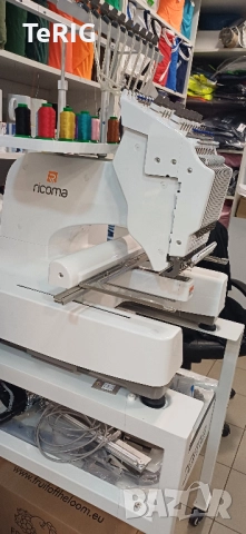 Бродировъчен автомат RICOMA EM-1010-8S - 10 конечна бродировъчна машина, снимка 5 - Друго търговско оборудване - 51826067