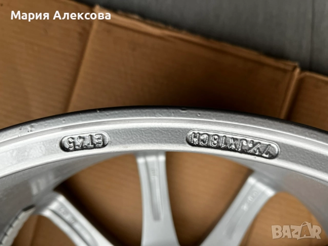 Продавам 4 бр. джанти 18", снимка 2 - Гуми и джанти - 52576286