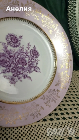 Плата от Чехословакия, цена на снимките , снимка 2 - Чинии - 53258796