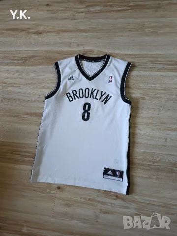 Оригинален мъжки баскетболен потник Adidas x Brooklyn Nets NBA x Williams, снимка 2 - Тениски - 50386319