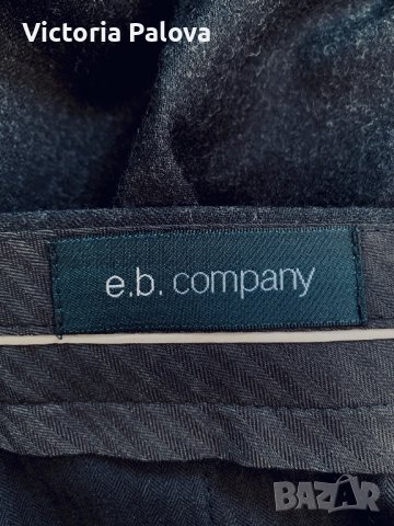 Класически вълнен панталон E.B.COMPANY  100% virginwool, снимка 5 - Панталони - 42952288