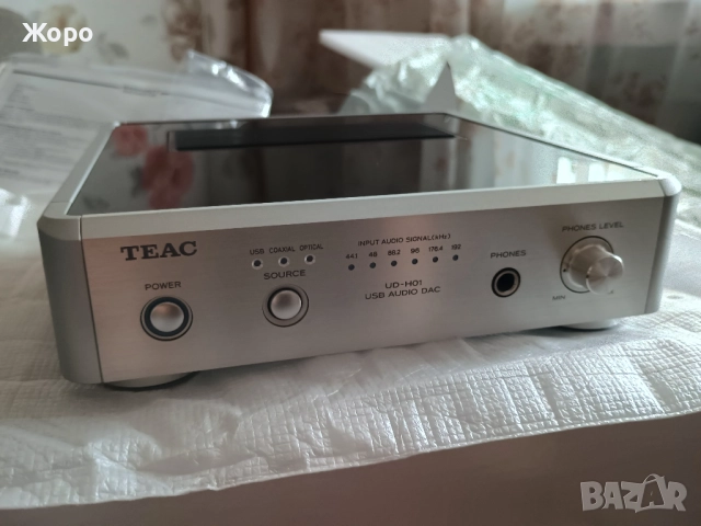 ⏯️Клип. Teac Reference UD-H01 2x Dual DAC PCM1795 (32bit/192kHz), снимка 8 - Ресийвъри, усилватели, смесителни пултове - 51452482