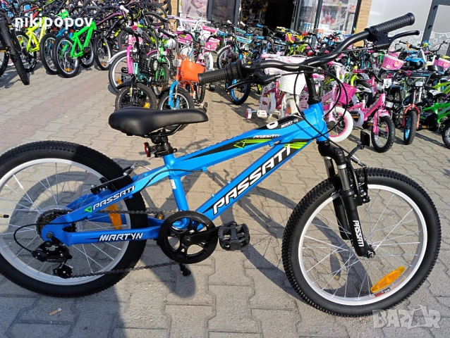 PASSATI Алуминиев велосипед 20" MARTYN син, снимка 2 - Велосипеди - 53560011