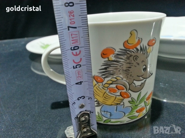 Стар български порцелан детски комплект , снимка 5 - Антикварни и старинни предмети - 16901870