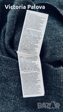 Луксозно поло унисекс GAP 100% Extra Fine Merino Wool като коприна, снимка 9 - Блузи с дълъг ръкав и пуловери - 53567119