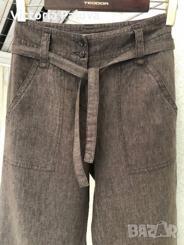 Прекрасен ленен  панталон ZERRES,36 размер, снимка 3 - Панталони - 27473862