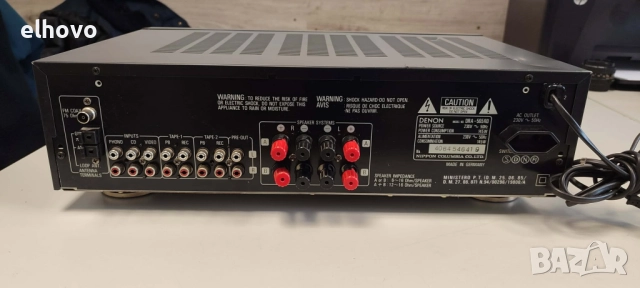 Ресивър Denon DRA-565RD, снимка 10 - Ресийвъри, усилватели, смесителни пултове - 52647150