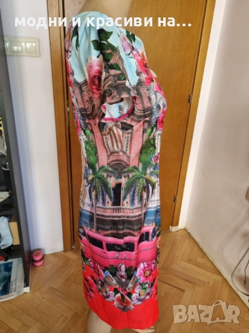 Рокля Marc Cain с десен Havana, нова с етикет, снимка 4 - Рокли - 52652449