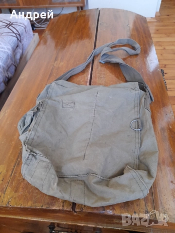 Стара торба от противогаз #2, снимка 3 - Антикварни и старинни предмети - 51954076