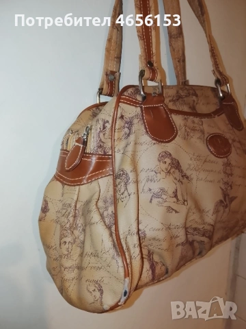 ДАМСКА ЧАНТА с 2 прегради и джобове, снимка 2 - Чанти - 53127008