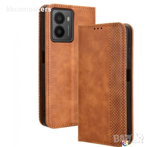 HMD Fusion 5G Retro Texture Wallet Калъф и Протектор, снимка 4 - Калъфи, кейсове - 52731967