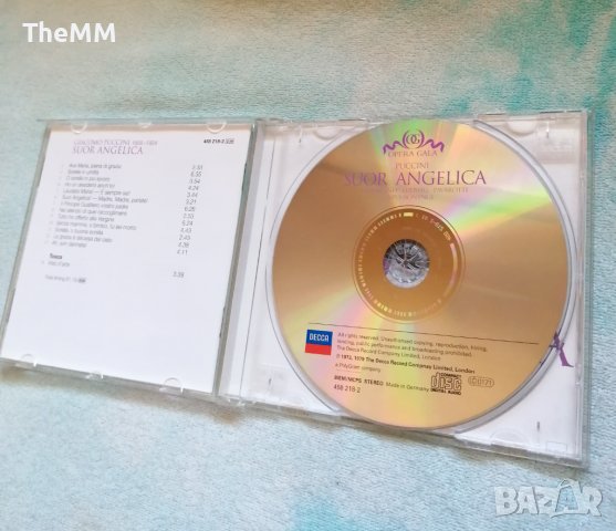 Puccini - Suor Angelica, снимка 2 - CD дискове - 44019016