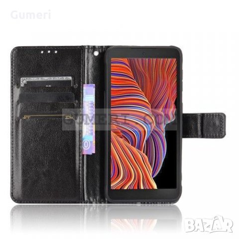 Samsung Galaxy Xcover 5 Тефтер Стойка, снимка 6 - Калъфи, кейсове - 33668998