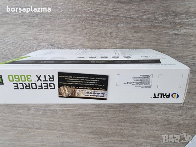 Чисто нова видеокарта Palit GeForce RTX 3060 Dual OC 12GB GDDR6, снимка 3 - Видеокарти - 33542463