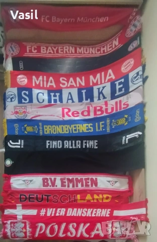 Шалове на Байерн, Интер, Юве, Шалке, Брьондби, Емен, Залцбург, Белгия, Германия, Дания, Полша