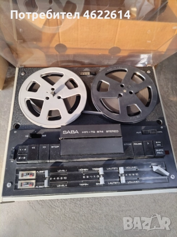 РОЛКОВ МАГНЕТОФОН SABA, снимка 4 - Аудиосистеми - 52651549