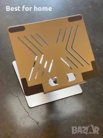 Стойка за лаптоп RAINBEAN LS215- S алуминиева, снимка 13 - Лаптоп аксесоари - 48486813