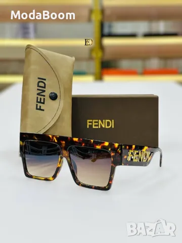 Fendi дамски слънчеви очила с калъф и кутия 