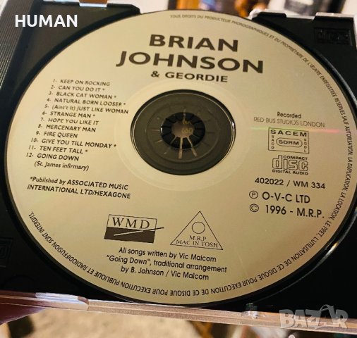 AC/DC,Brian Johnson, снимка 15 - CD дискове - 43562678