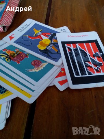 Стари детски карти за игра #3, снимка 7 - Антикварни и старинни предмети - 27640829