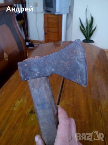 Стар топор,топорче #3, снимка 4 - Антикварни и старинни предмети - 28308975