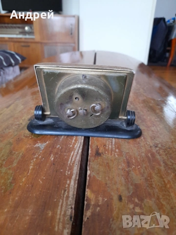 Настолен часовник,будилник СЛАВА,SLAVA #3, снимка 3 - Антикварни и старинни предмети - 53584052