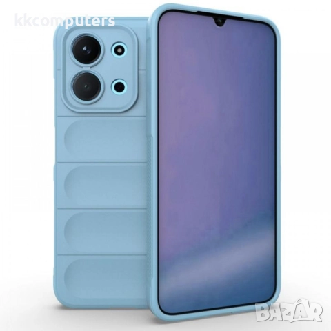 Удароустойчив TPU калъф и Стъклен протектор за Xiaomi Redmi 15C 5G / 4G / Poco C85 4G (Черен, Тъмноч, снимка 4 - Калъфи, кейсове - 52065977