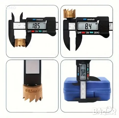 Дигитален шублер, снимка 4 - Шублери - 48604448