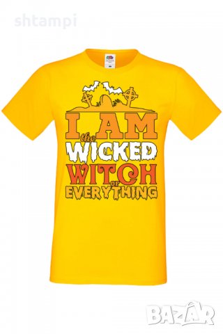 Мъжка тениска I'm The Wicked Witch Of Everything 1,Halloween,Хелоуин,Празник,Забавление,Изненада,, снимка 10 - Тениски - 38123974