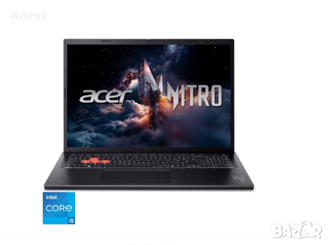Чисто нов, Acer Nitro Lite 16 – i5, RTX 3050/16GB/512GB, 24м гаранция