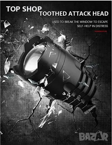 APOAPP Фенерче от алуминиева сплав с телескопична крушка P50, снимка 7 - Други стоки за дома - 49636694