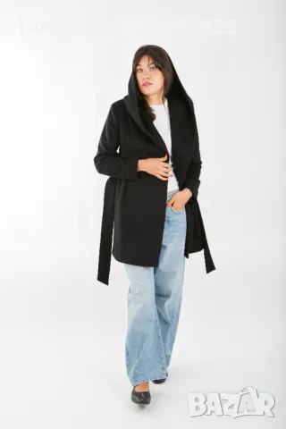 Дамско Палто Dacota coat - Черно, снимка 4 - Палта, манта - 47377555