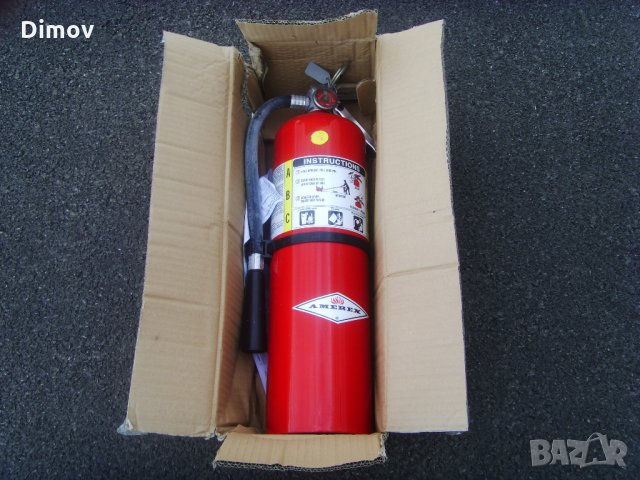 Пожарогасител , Amerex (USA) B456 10. ABC сух химически пожарогасител., снимка 9 - Друго търговско оборудване - 35255674