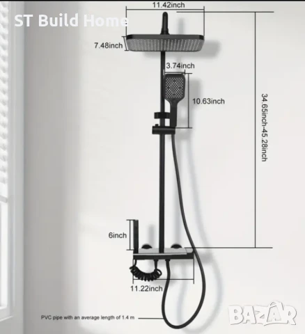 4-ФУНКЦИОНАЛНА ДУШ СИСТЕМА "PIANO STYLE" 8028, снимка 8 - Душове - 51115478