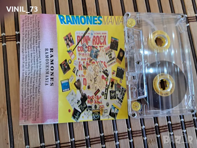 Ramones – Ramones Mania, снимка 2 - Аудио касети - 48782724