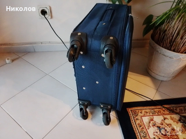 Куфар 4бр колелца "олекотен 1,2кг" 45/40/25см "Benzi" "10€"!+Доставка!, снимка 2 - Куфари - 53383750