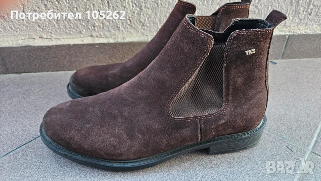 Мъжки боти от естествен велур, снимка 3 - Мъжки боти - 53167694