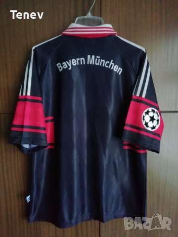 Bayern Munich Adidas 1997-1999 оригинална тениска фланелка Шампионска Лига Байерн Мюнхен ретро , снимка 2 - Тениски - 43915018