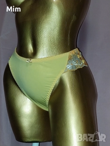 S /M Полупрашка с богата бродерия в цвят портокал , снимка 4 - Бельо - 52809127