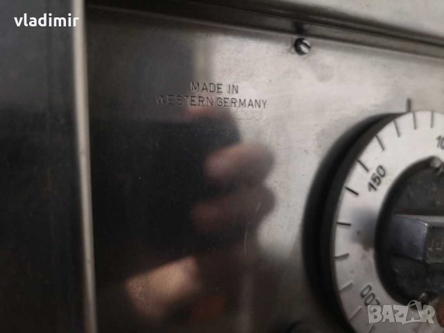 Професионална печка с термометър и таймер, снимка 3 - Други машини и части - 28902252