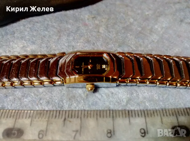 Q&Q SUPERIOR JAPAN MOVT Стилен ПОЗЛАТЕН ЯПОНСКИ ЛУКС МОДЕЛ КВАРЦОВ ЧАСОВНИК Кю и Кю 70291, снимка 4 - Дамски - 48148784