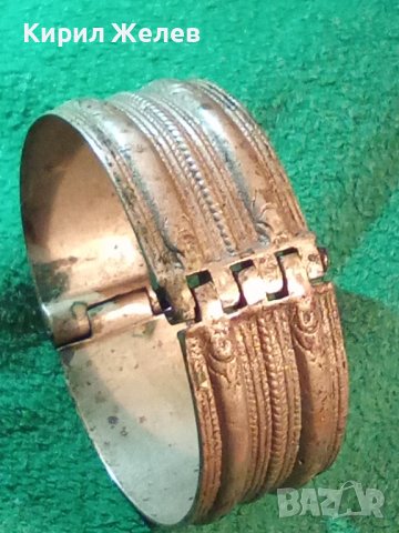 18-19 Век СРЕБЪРНА ВЪЗРОЖДЕНСКА САЧАНЕНА ГРИВНА с ЩИФТ РЪЧНО ОРНАМЕНТИРАНА НАКИТ за НОСИЯ БИЖУ 20719, снимка 8 - Антикварни и старинни предмети - 33214978