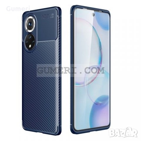 Huawei Honor 50 - Противоударен Силиконов Гръб - Карбон , снимка 9 - Калъфи, кейсове - 35099593