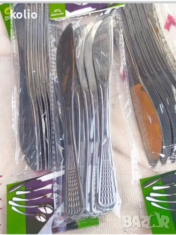 Лъжици Вилици и Ножове от неръждавейка тип перла чисто нови за повече информация тук или на телефон, снимка 7 - Прибори за хранене, готвене и сервиране - 47648737