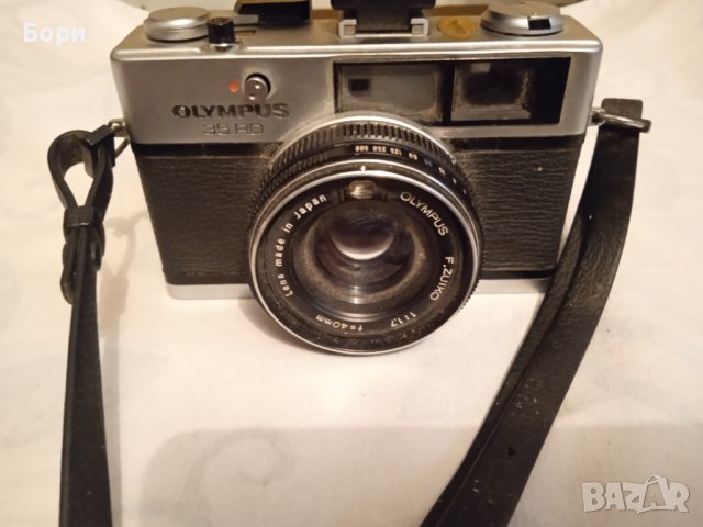 OLYMPUS 35 RD лентов фотоапарат със светкавица, снимка 2 - Фотоапарати - 38025019
