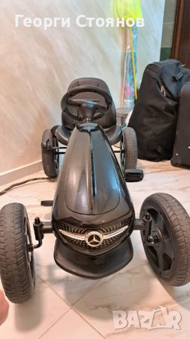 Продавам спортна кола Мерцедес с педали 180лв. и колело Драг 16"180лв., снимка 1