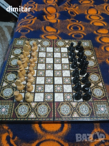 продавам сирийски Шах и табла, снимка 2 - Шах и табла - 52020338