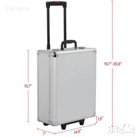 Куфар с иструменти 499 части KRAFTROYAL B-449-KR, снимка 4 - Куфари с инструменти - 48321834